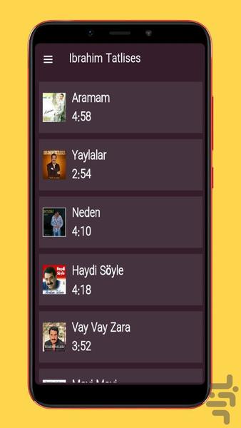 ibrahim tatlises - Image screenshot of android app