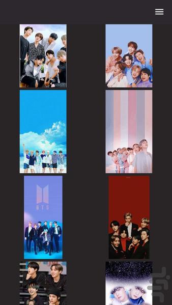 BTS walpaper - Image screenshot of android app