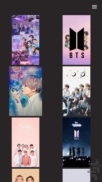 BTS walpaper - عکس برنامه موبایلی اندروید