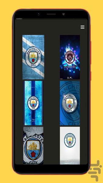 wallpaper man city - Image screenshot of android app