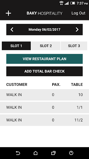 Baky Hospitality Management - Image screenshot of android app