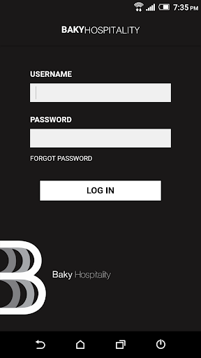Baky Hospitality Management - Image screenshot of android app