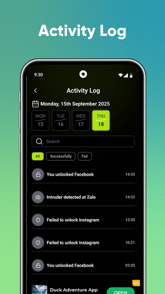 App Lock - Password For Apps - عکس برنامه موبایلی اندروید