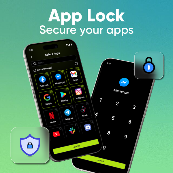 App Lock - Password For Apps - عکس برنامه موبایلی اندروید
