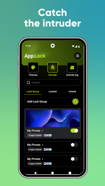 App Lock - Password For Apps - عکس برنامه موبایلی اندروید