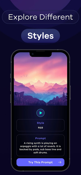 Melodia - AI Song Generator - عکس برنامه موبایلی اندروید