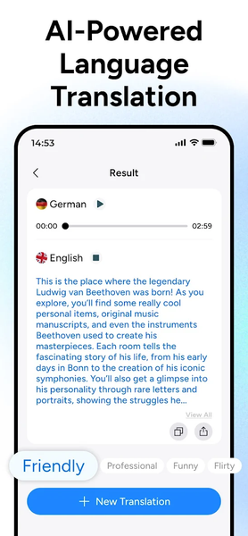 AI Translator - Translate AI - عکس برنامه موبایلی اندروید