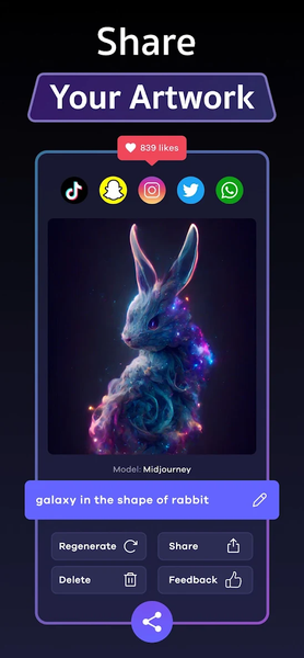 AI Image Generator - Monet - Image screenshot of android app