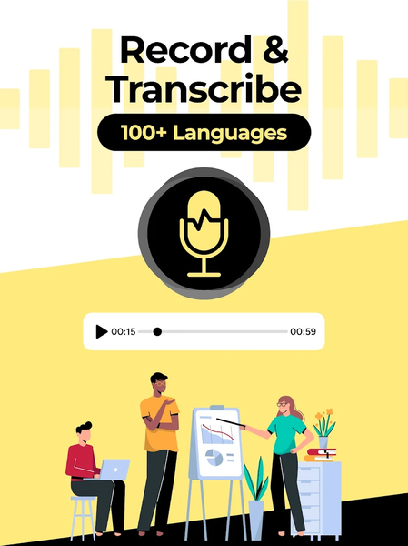 AI Note Taker - NoteNinja - عکس برنامه موبایلی اندروید