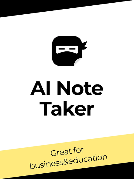 AI Note Taker - NoteNinja - عکس برنامه موبایلی اندروید