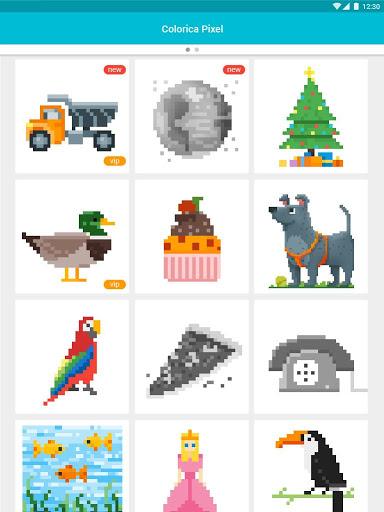 Colorica: Pixel Color by Number ۲۰۱۸ - عکس برنامه موبایلی اندروید