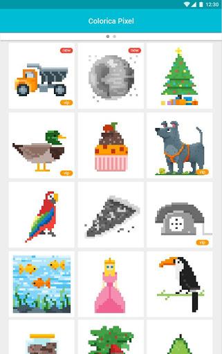 Colorica: Pixel Color by Number ۲۰۱۸ - عکس برنامه موبایلی اندروید