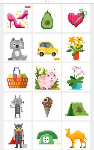 Colorica: Pixel Color by Number ۲۰۱۸ - عکس برنامه موبایلی اندروید
