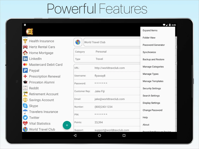 Password Manager Data Vault + - عکس برنامه موبایلی اندروید