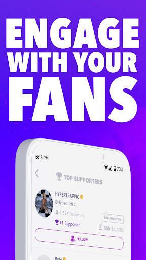 Audius Music - عکس برنامه موبایلی اندروید