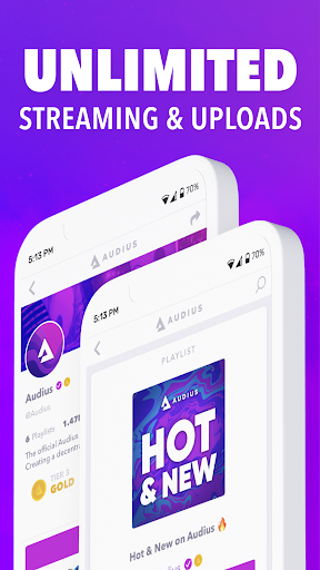 Audius Music - عکس برنامه موبایلی اندروید