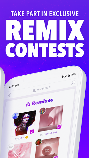 Audius Music - عکس برنامه موبایلی اندروید