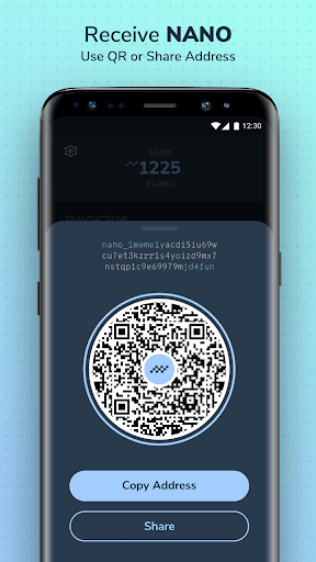 Natrium - NANO Wallet - عکس برنامه موبایلی اندروید