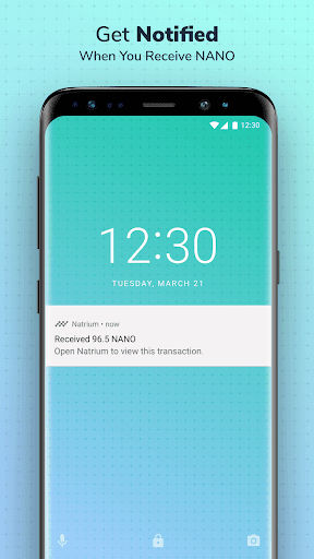 Natrium - NANO Wallet - عکس برنامه موبایلی اندروید