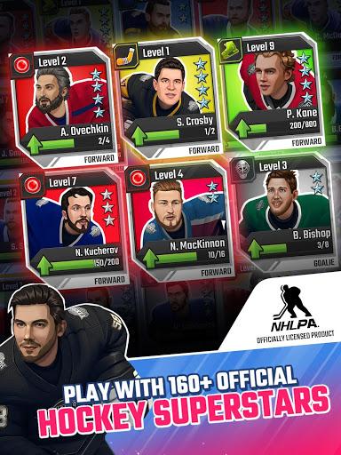 Puzzle Hockey - Official NHLPA Match 3 RPG - Gameplay image of android game