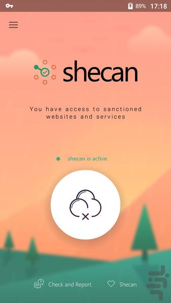 Shecan - Anti-Sanction - Image screenshot of android app