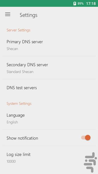 Shecan - Anti-Sanction - Image screenshot of android app