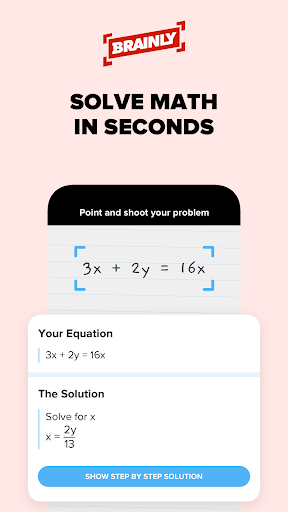 Brainly: AI Homework Helper - Image screenshot of android app