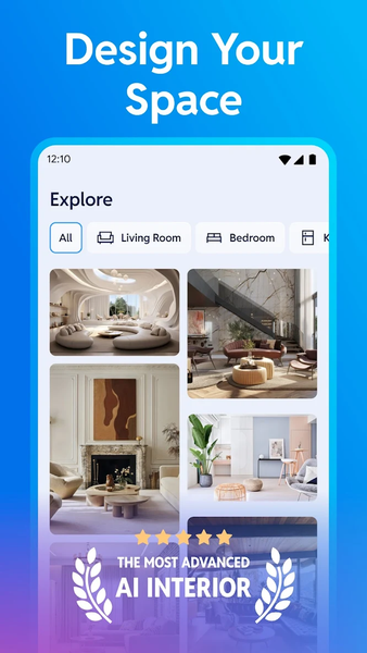 Interior Design: Home Deco AI - عکس برنامه موبایلی اندروید