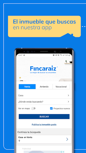 FincaRaiz - real estate - Image screenshot of android app