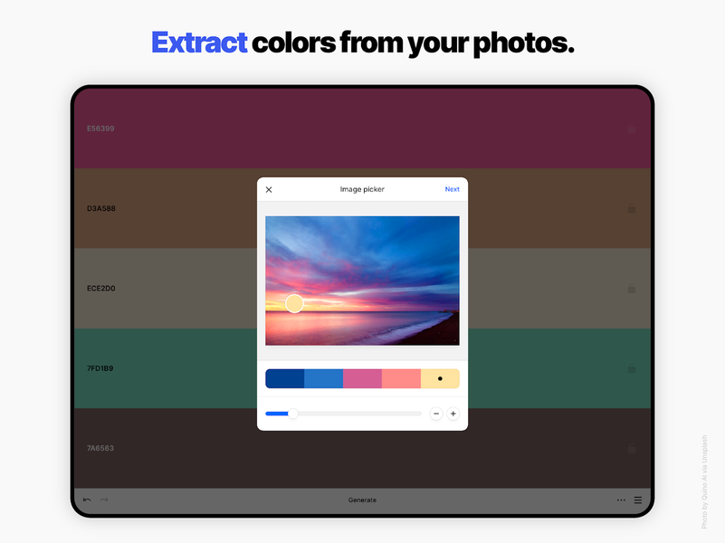Coolors - عکس برنامه موبایلی اندروید
