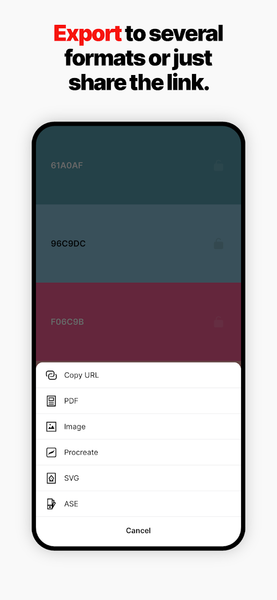 Coolors - عکس برنامه موبایلی اندروید