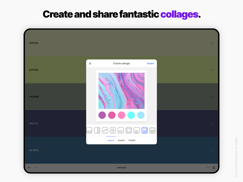 Coolors - عکس برنامه موبایلی اندروید