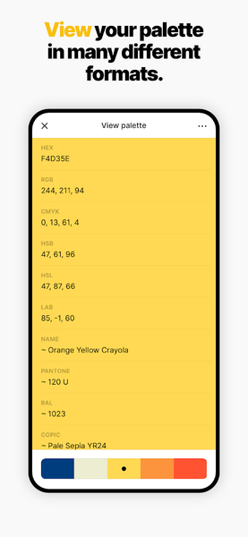 Coolors - عکس برنامه موبایلی اندروید