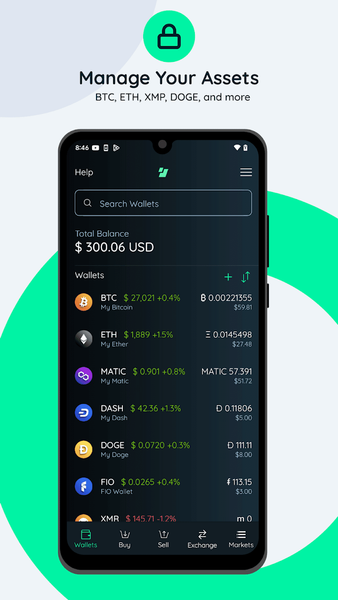 Edge - Bitcoin & Crypto Wallet - Image screenshot of android app