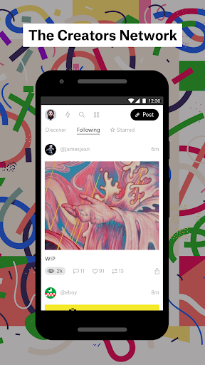 Ello - Image screenshot of android app