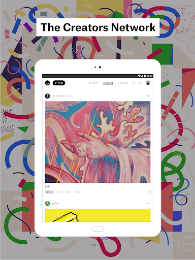 Ello - Image screenshot of android app