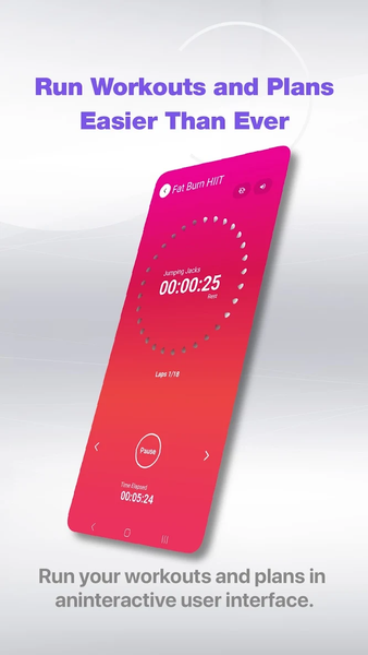 Aion | Workout Timer - Image screenshot of android app