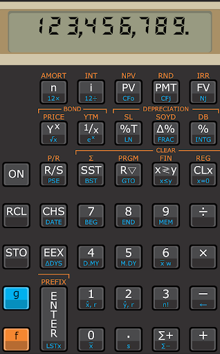 Touch RPN Calculator - Image screenshot of android app