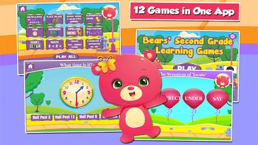 Second Grade Learning Games - عکس بازی موبایلی اندروید