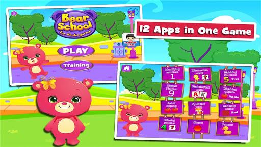 Bears' Fun Kindergarten Games - عکس برنامه موبایلی اندروید