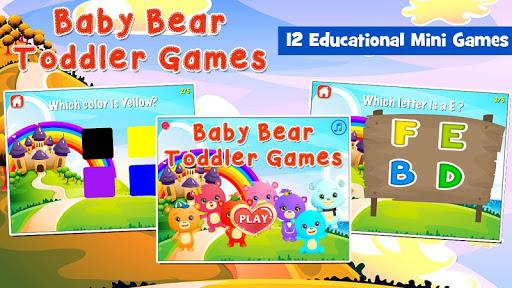 Baby Bear Games for Toddlers - Image screenshot of android app