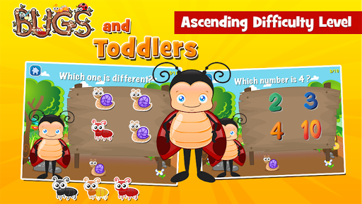 Toddler Games Age 2: Bugs - عکس برنامه موبایلی اندروید