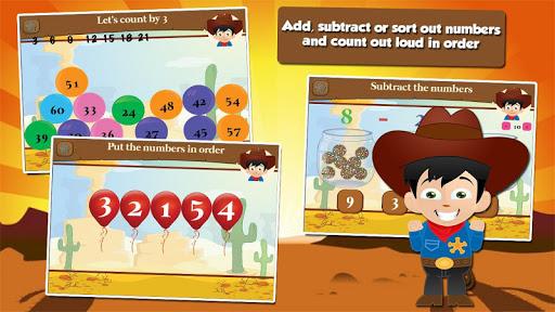 Cowboy Kids Grade One Games - عکس برنامه موبایلی اندروید