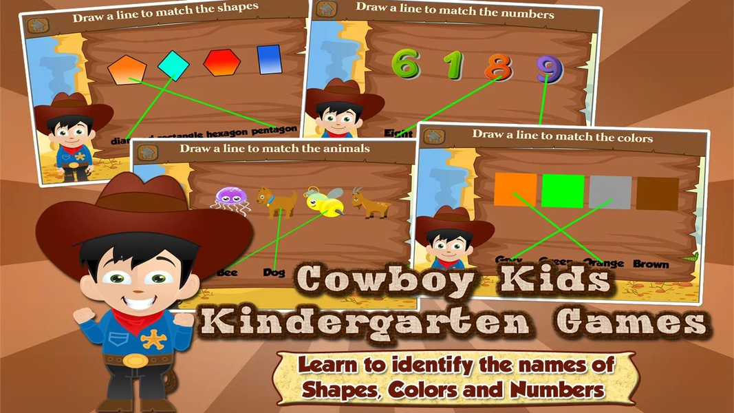 Kindergarten Learning Games - عکس بازی موبایلی اندروید