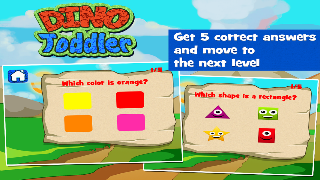 Kids Dinosaurs Toddler Games - عکس بازی موبایلی اندروید