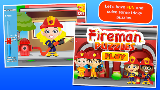 Fireman Kids Puzzles - عکس برنامه موبایلی اندروید