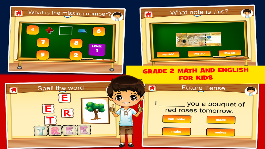 Pinoy Second Grade Games - عکس بازی موبایلی اندروید