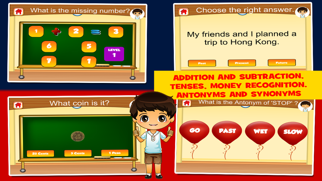 Pinoy Second Grade Games - عکس بازی موبایلی اندروید