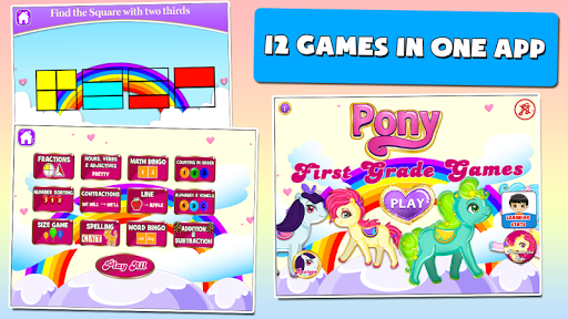 Pony Games for Grade One - عکس برنامه موبایلی اندروید