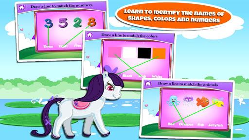 Fun Kindergarten Games: Pony - عکس برنامه موبایلی اندروید